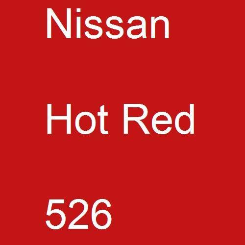 Nissan, Hot Red, 526.